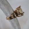 14ky Smoky Quartz Ring