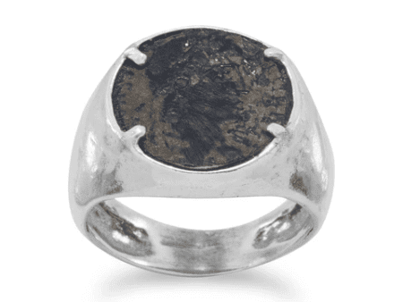 roman coin ring